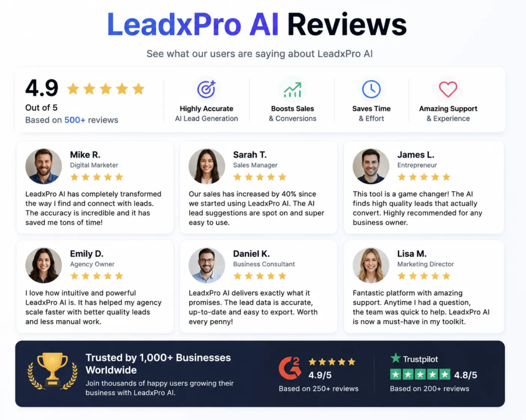 Leadxpro AI Reviews