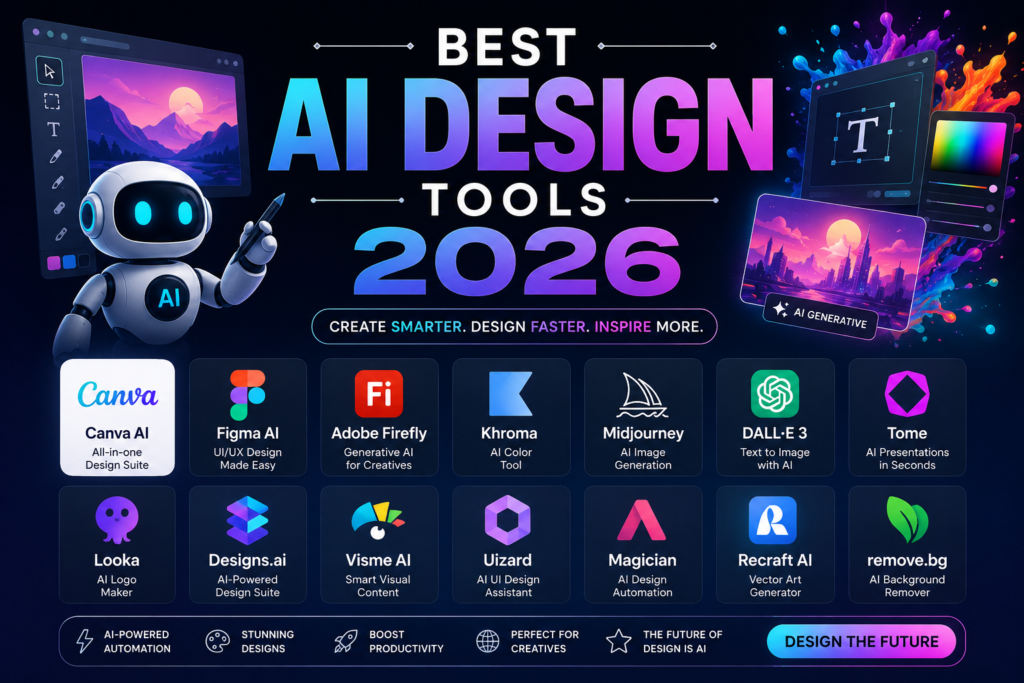 Best AI Design Tools 2026