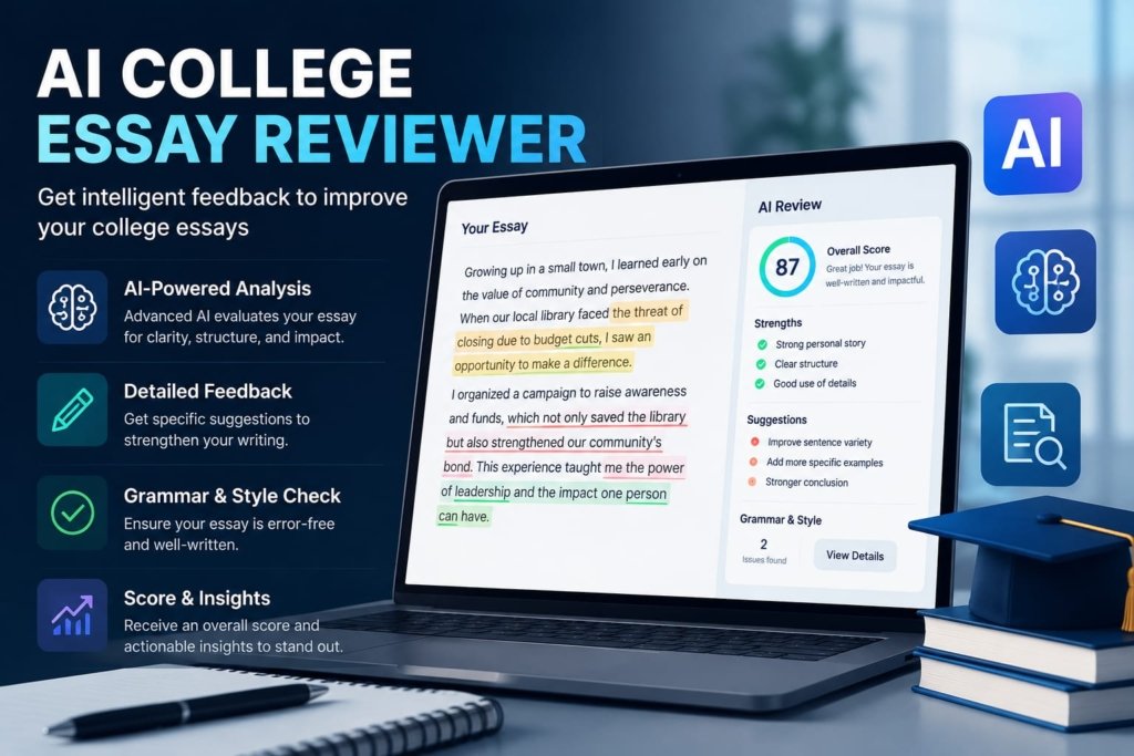 AI College Essay reviewer​