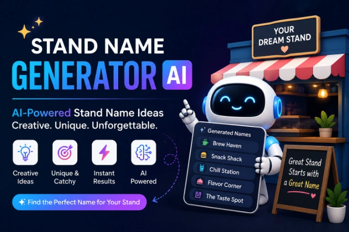Stand name generator ai