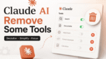Claude AI Remove Some Tools​