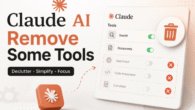 Claude AI Remove Some Tools​