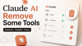 Claude AI Remove Some Tools​