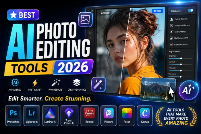 Best AI Photo Editing Tools 2026