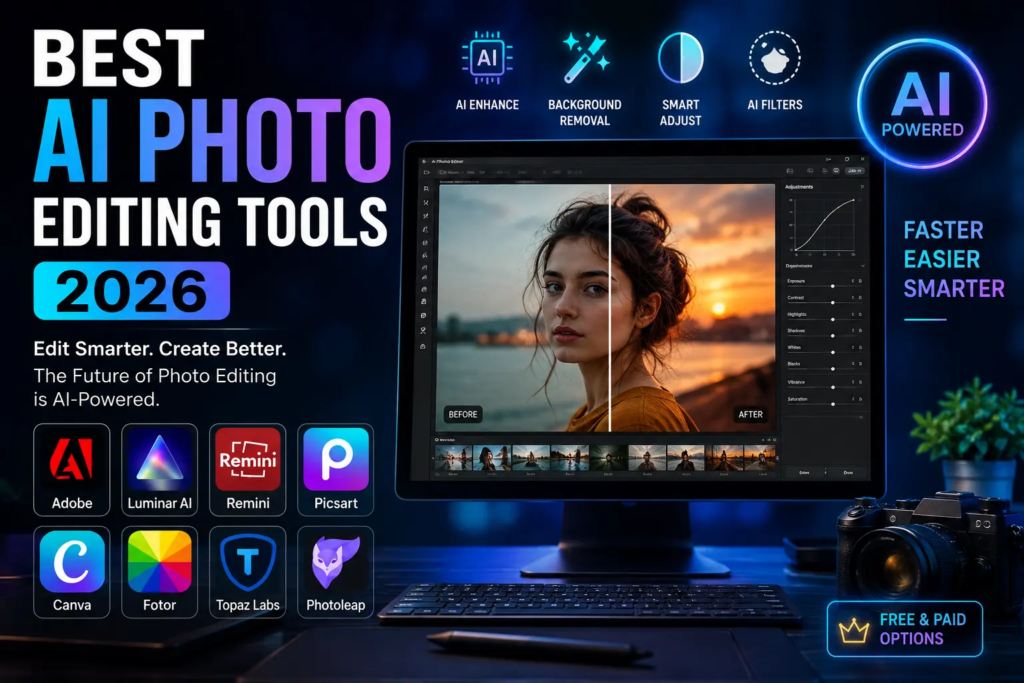 Best AI Photo Editing Tools 2026