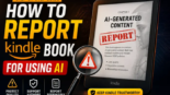 How To Report Kindle Book For Using AI