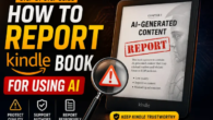 How To Report Kindle Book For Using AI