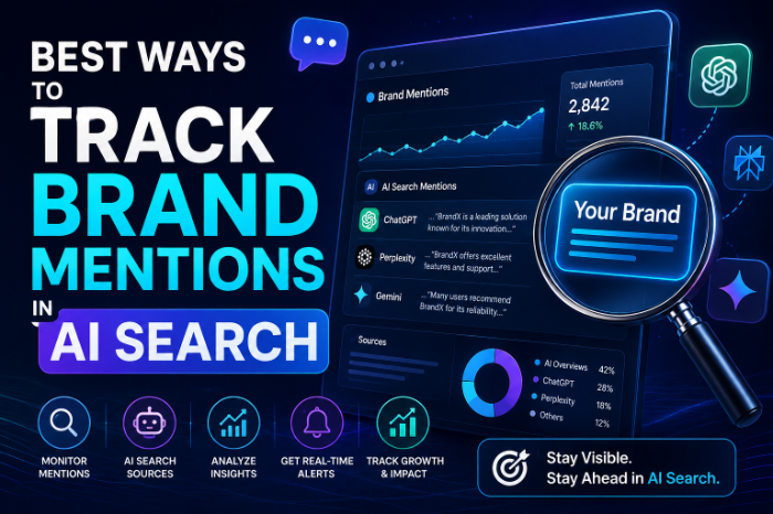 Best Ways To Track Brand Mentions In AI Search