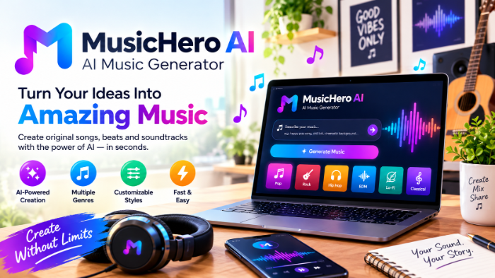 Musichero AI AI Music Generator​