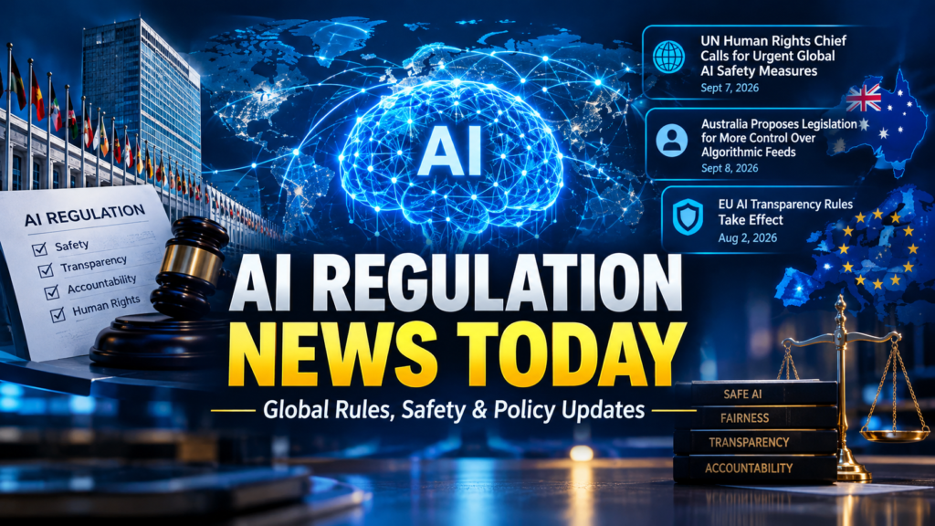 AI Regulation News Today​