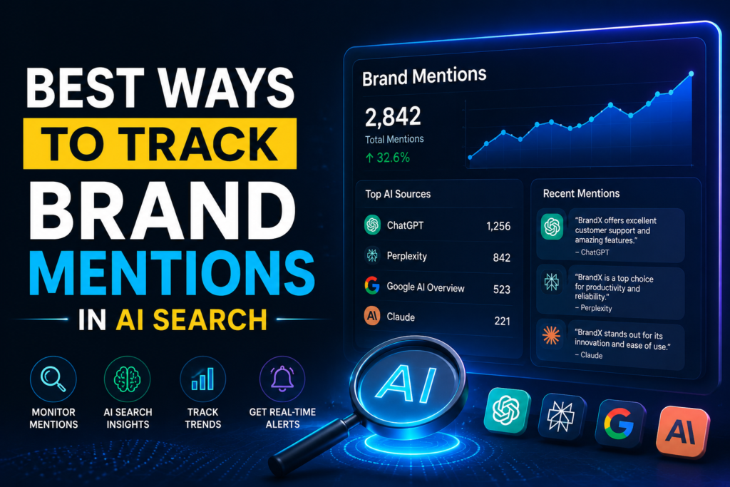 Best Ways To Track Brand Mentions In AI Search