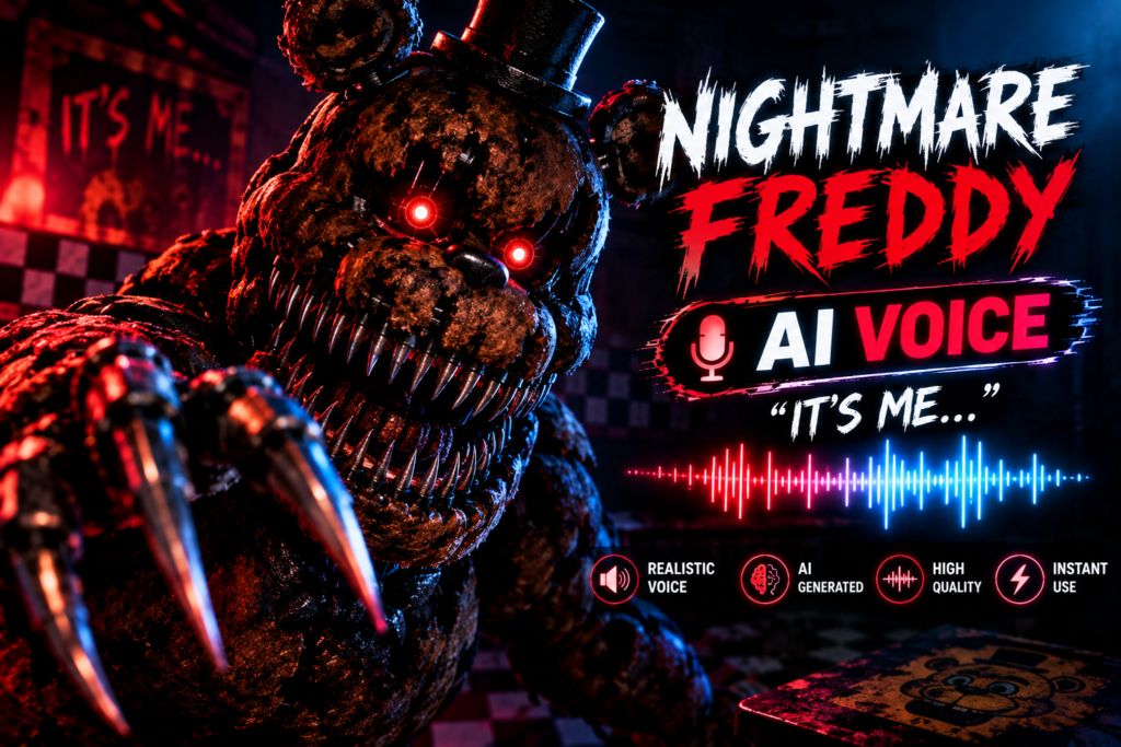 Nightmare Freddy AI Voice​