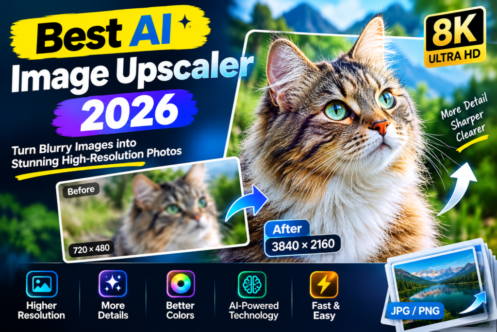 Best AI Image Upscaler 2026​