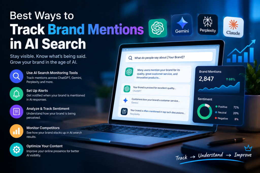 Best Ways To Track Brand Mentions In AI Search​
