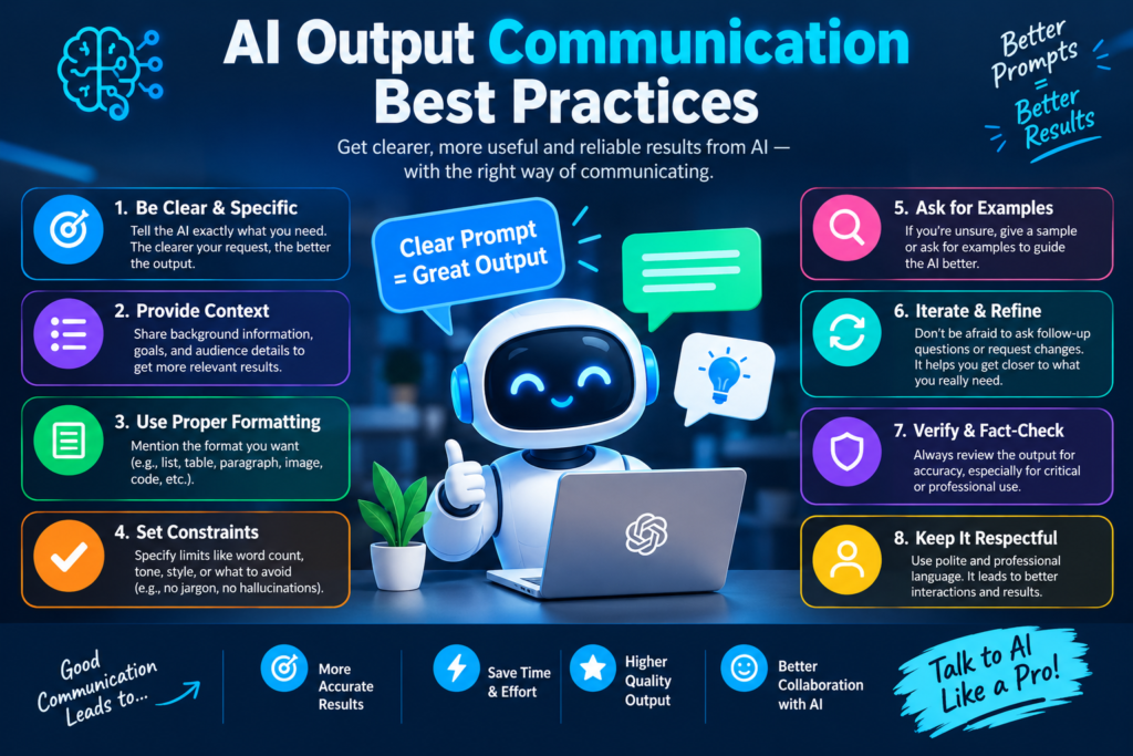 AI Output Communication Best Practices​