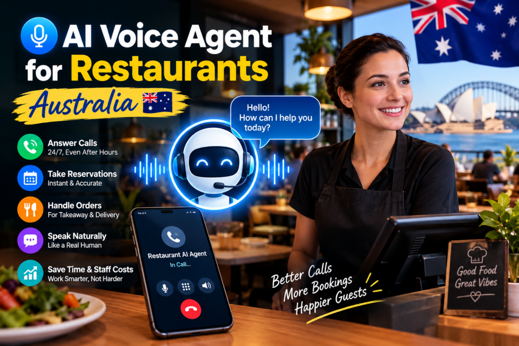 AI Voice Agent Restaurants Australia​