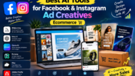 Best AI Tools For Facebook Instagram AD Creatives Ecommerce​