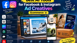 Best AI Tools For Facebook Instagram AD Creatives Ecommerce​