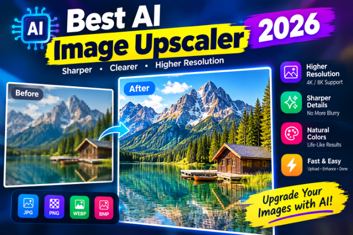 Best AI Image Upscaler 2026​