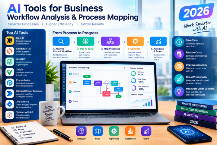 AI Tools For Business Workflow Analysis Process Mapping 2026