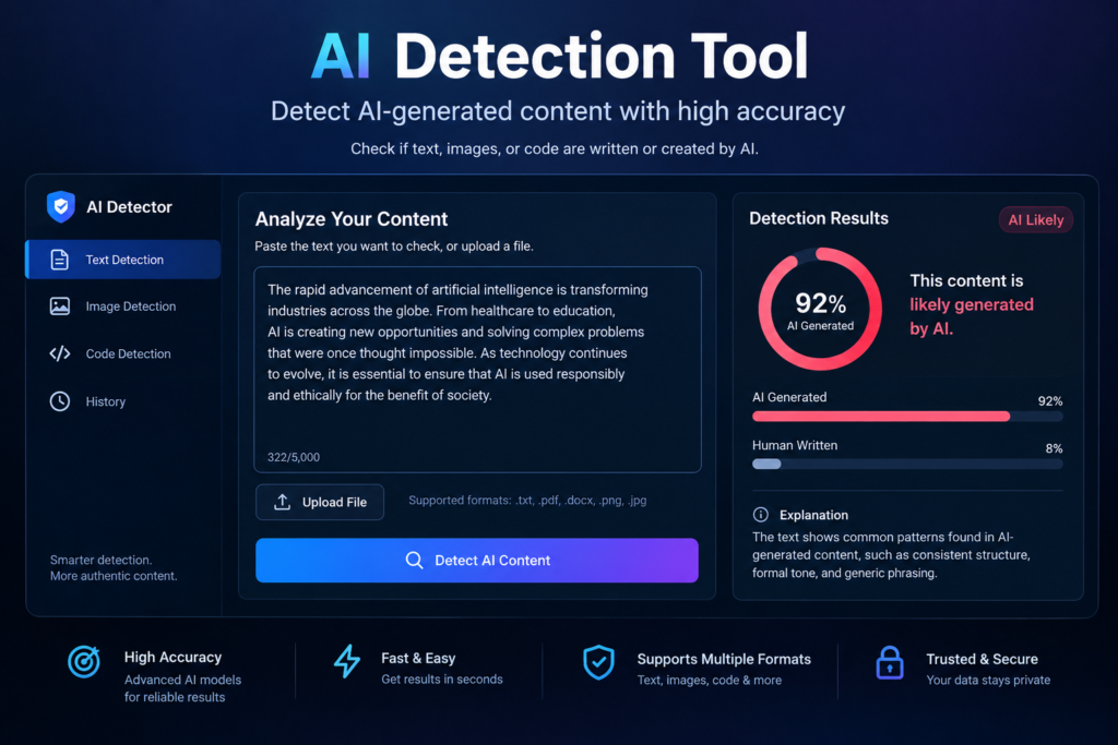 AI Detection Tool​