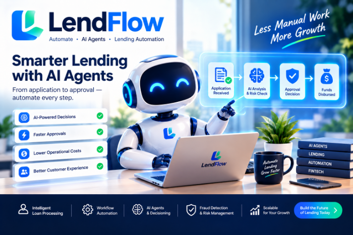 Lendflow Automate AI Agents Lending Automation​
